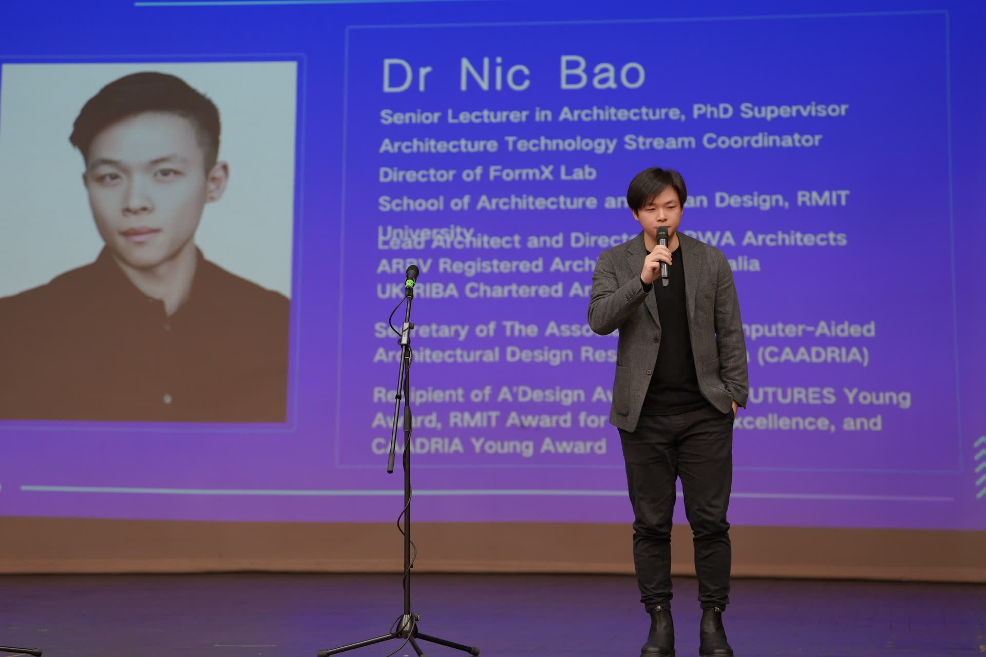 PLAY AI academic guest speaking at event